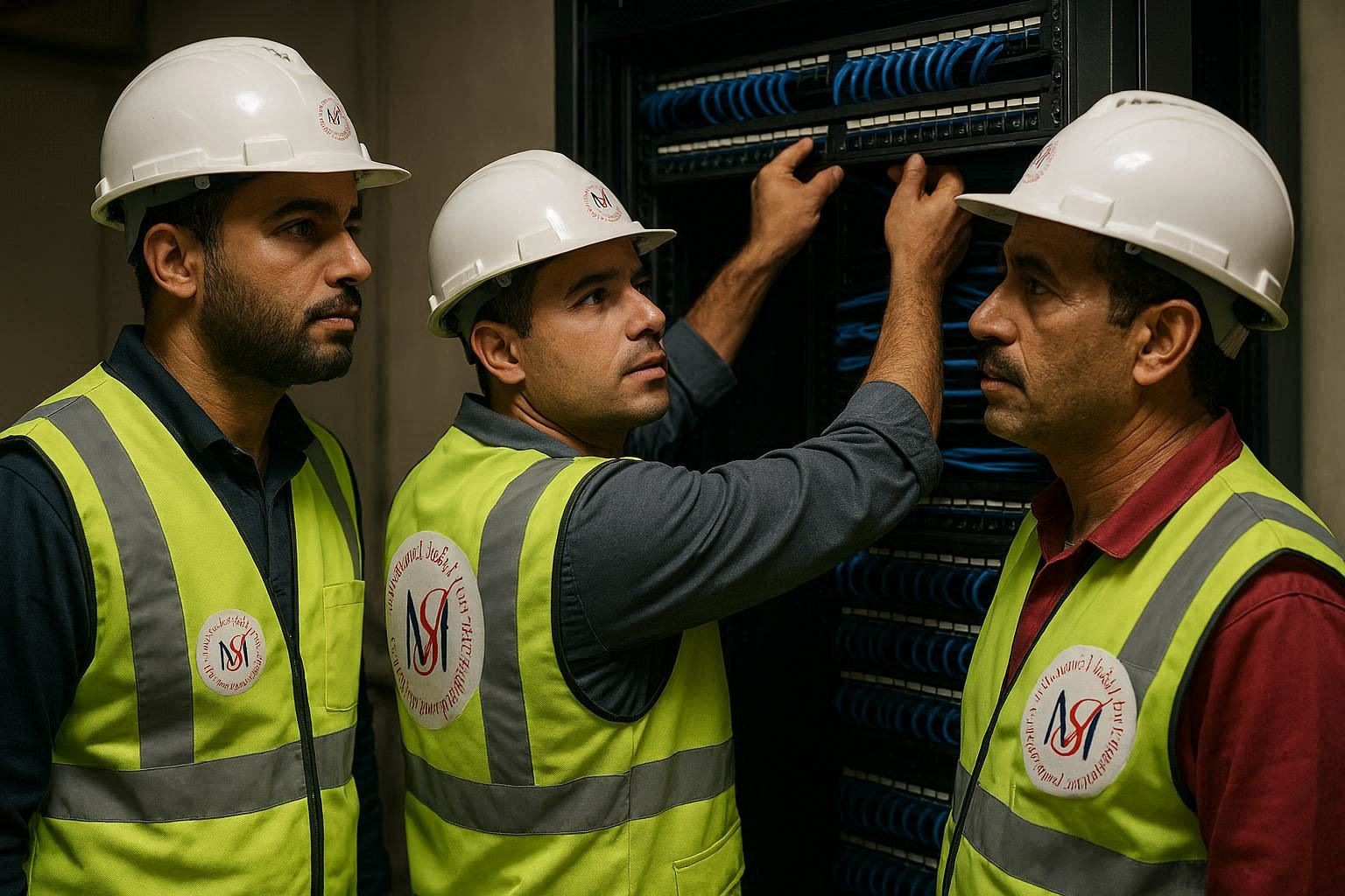 MSG offers Cat6 and Fiber cables, with all passive components and cables accessories installation